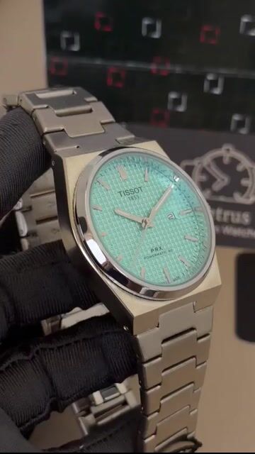 Video de Tissot PRX Powermatic 40mm - AÇO/MOSTRADOR TIFFANY