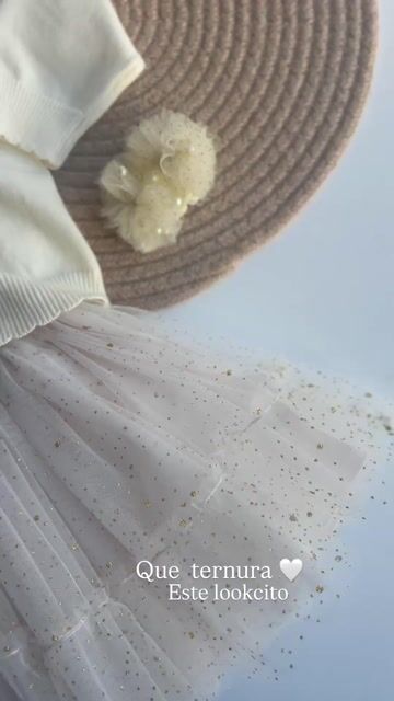 Video de POLLERA TUTU DORADO | M2451