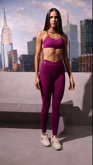 Vídeo de Legging Tereza Uva