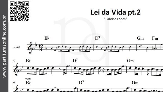 Vídeo de Lei da Vida · Sabrina Lopes ( pt.2 )
