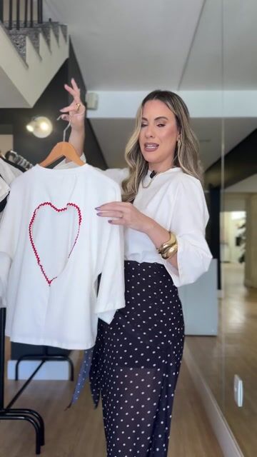 Video de Blusa Coração