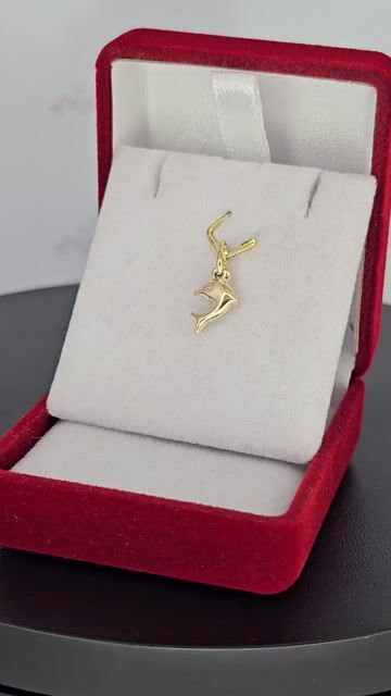 Video de Dije Delfin Inflado Oro 18k 8x13 Mm 0.5 Gr Ch - C2389