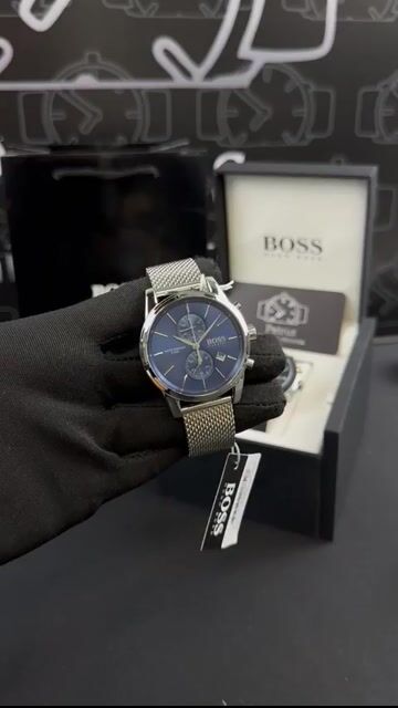 Video de Hugo Boss Jet 1513441 41mm - Aço/Mostrador Azul