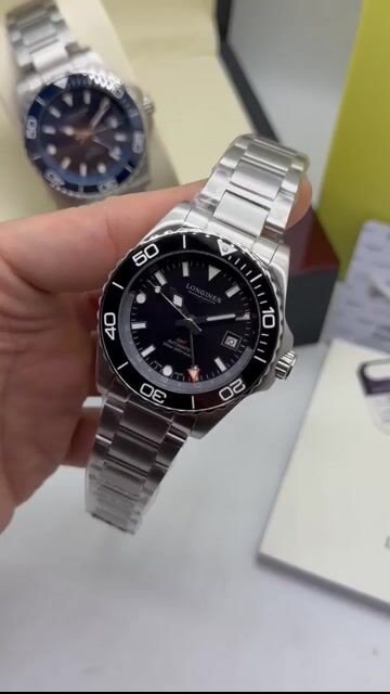 Video de Longines Automatic 41mm - AÇO/MOSTRADOR PRETO