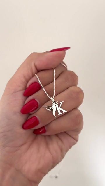 Video de Cadena con dije inicial colibrí - leer descripción