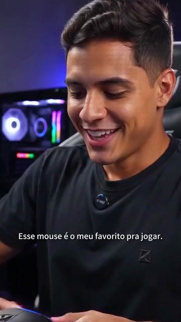 Vídeo de Mouse Gamer com Fio WKPC-S49, 12400 DPI, 5 Botões Programáveis, RGB Dinâmico com 5 Modos, Polling Rate 1000Hz, Design Ergonômico – Preto