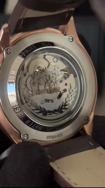 Video de Orient Automático Open Heart NH3RC001 40mm - AÇO ROSE/MOSTRADOR AZUL