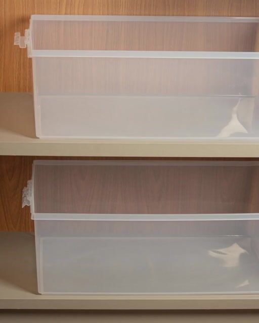 Video de CAJA ORGANIZADORA TRANSPARENTE APILABLE CON TRABAS LÍNEA UP MEDIUM