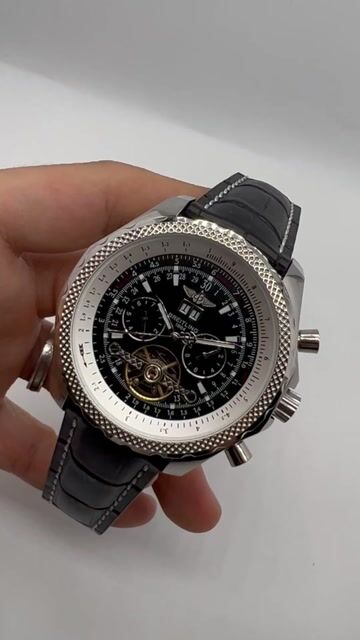 Video de Breitling Navitimer Tourbillon 42mm - AÇO/MOSTRADOR AZUL - COURO