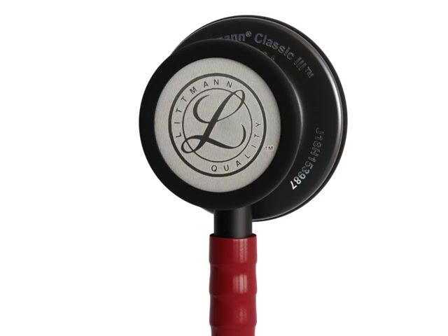 Vídeo de Estetoscópio 3M Littmann® Classic III 5868 Vinho Black