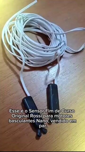 Vídeo de Sensor Fim De Curso Original Rossi Basculante Nano Par