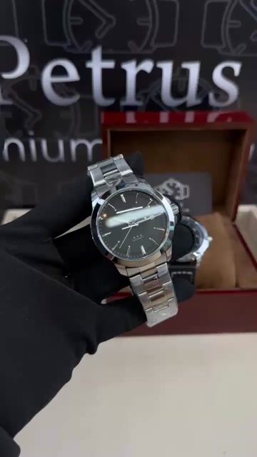 Video de Longlux Automatic 43mm - AÇO/MOSTRADOR PRETO