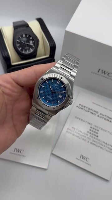 Video de IWC Ingenieur 40mm - AÇO/MOSTRADOR AZUL