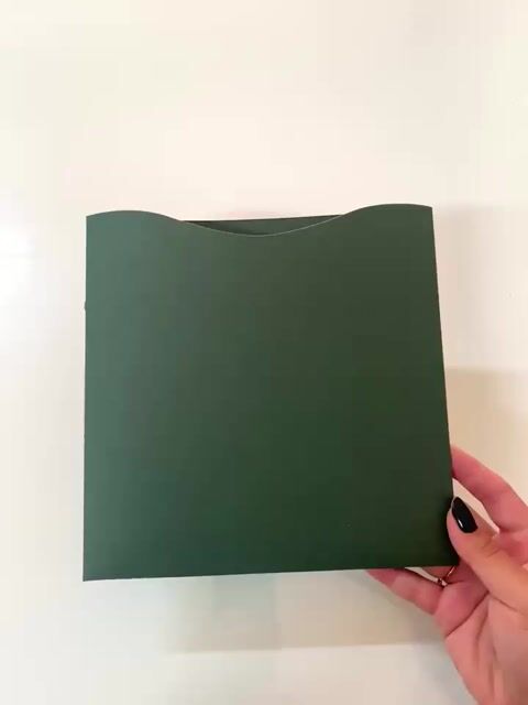 Vídeo de Envelope Modelo LUVA QUADRADO DETALHE