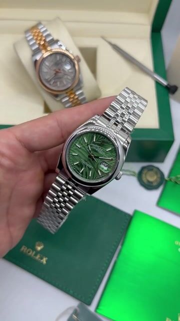 Video de Rolex Oyster Perpetual 36mm - Mostrador verde