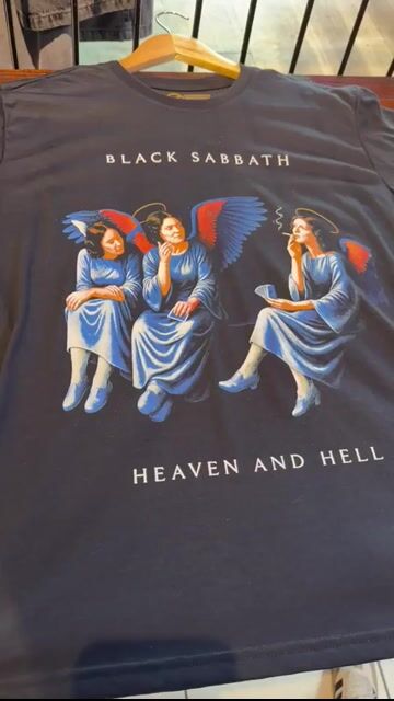 Vídeo de Camiseta Black Sabbath Heaven and Hell