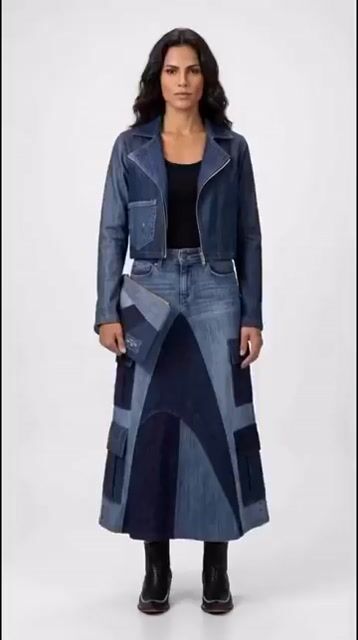 Video de Jaqueta Biker Jeans G -