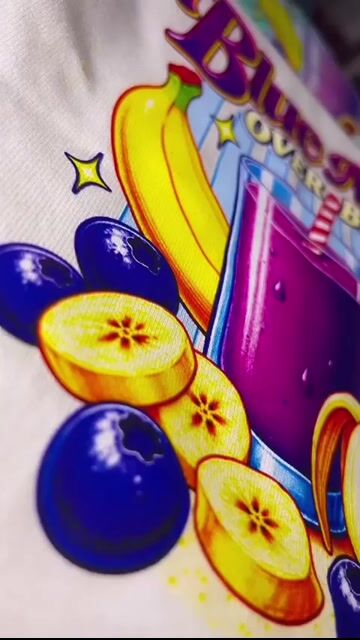 Vídeo de Tshirt Blue Moon (DTF)