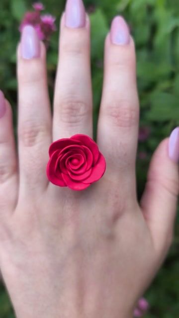 Video de Anillo Rosa Roja