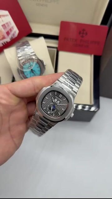 Vídeo de Nautilus Relógio Premium Prata Masculino | CIA IMPORTADOS