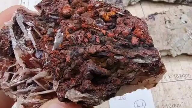 Video de 4 Piezas Fluorita con Calcita | Espécimen 2 Lbs