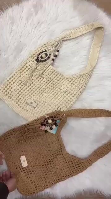 Video de Bolsa de crochê Thaissa