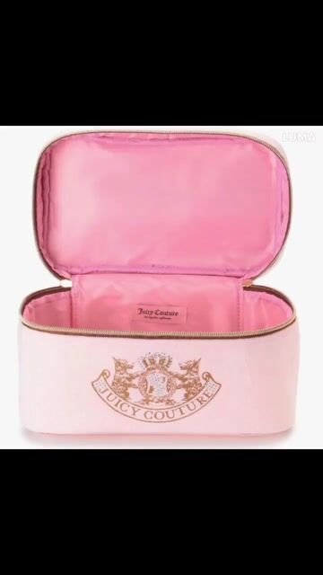Video de Neceser Juicy Couture Muier Rosa Sintetico Grande Oriainal
