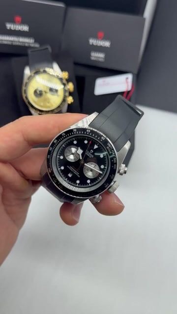 Video de Tudor Black Bay Chrono 41mm - AÇO/MOSTRADOR PRETO - SILICONE