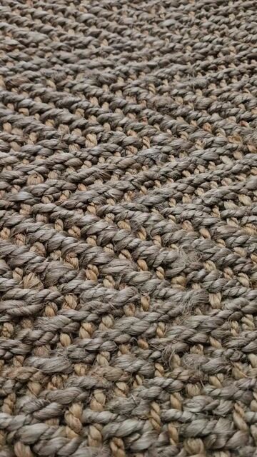 Video de Alfombra 1.60X2.30 Espiga Nudo Premium Yute Natural