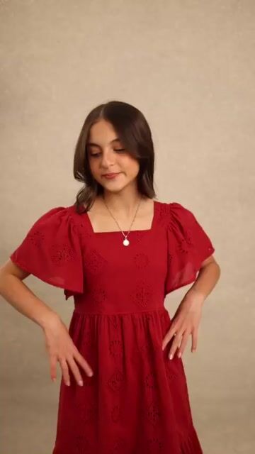 Video de Vestido em Laise Adriana 8914