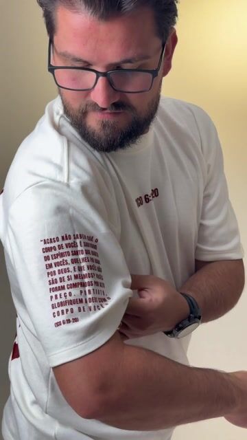 Vídeo de Camiseta Oversized – 1CO 6:19-20