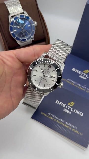 Video de Breitling Superocean 44mm - AÇO/MOSTRADOR BRANCO
