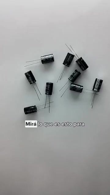 Video de Pack X10 Unidades Capacitor Electrolítico 1000uf 25v 10x17mm