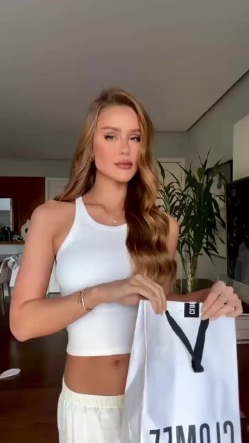 Vídeo de Calça Alina Off White
