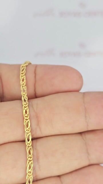 Video de Pulsera Oro 18k Giuliana Unisex Mosquetón 2.1 Gr 20 Cm C2178