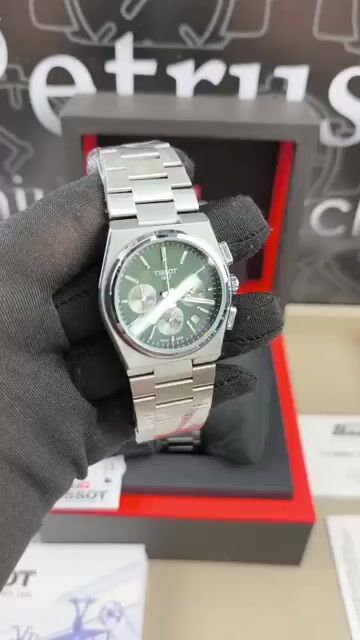 Video de Tissot PRX Chronograph 37mm - AÇO/MOSTRADOR VERDE