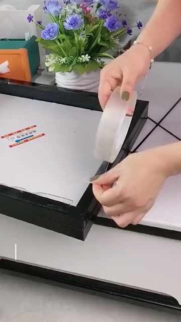 Video de Cinta Doble Faz Cara Silicona Bifaz Nano Tape Adhesiva 1m