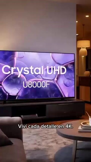 Video de Smart TV Samsung 50" LED Crystal UHD 4K U8000F UN50U8000FGCZB