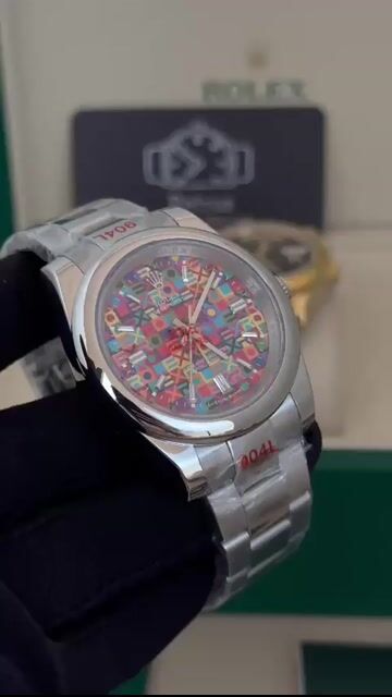 Video de Oyster Perpetual 36mm - AÇO/MOSTRADOR COLORS