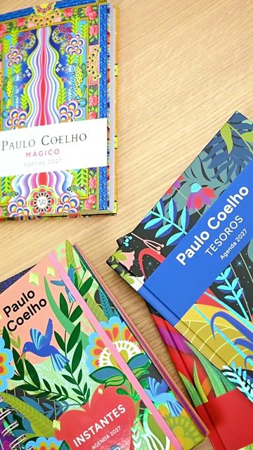 Video de Agenda 2027 Paulo Coelho Magico Flexible 2 Días X Hoja 13x21