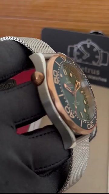 Video de Omega Seamaster 42mm - AÇO/MOSTRADOR VERDE