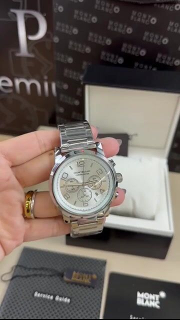 Video de Montblanc 44mm - AÇO/MOSTRADOR BRANCO
