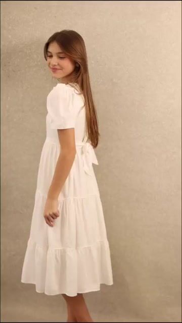 Video de Vestido em Viscose Bianca 8993
