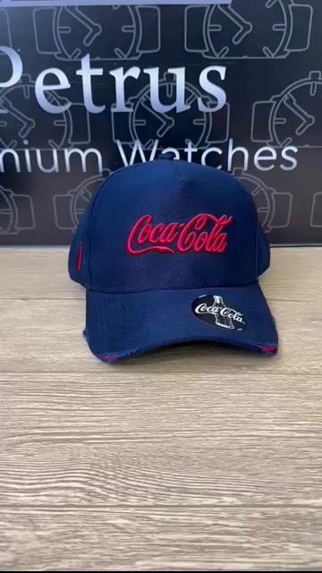 Video de Boné Coca-Cola azul