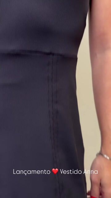 Vídeo de Vestido Anna Preto