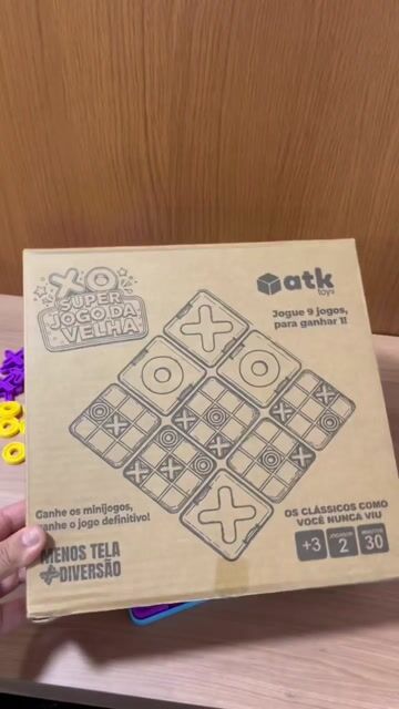 Video de Jogo Da Velha Interativo Educativo Infantil Tic Tac Toe 9 em 1