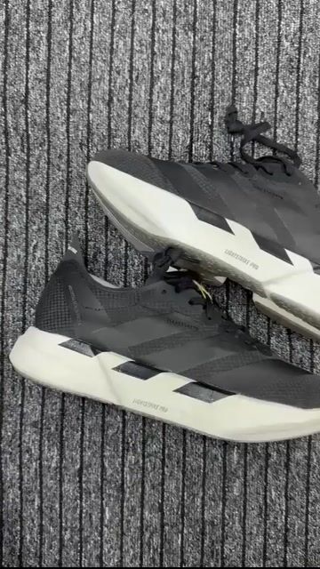 Video de Adidas adizero evo sl preto branco importado premium