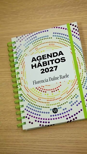 Video de Agenda 2027 Semanal Habitos - Florencia Raele Vr 15x21