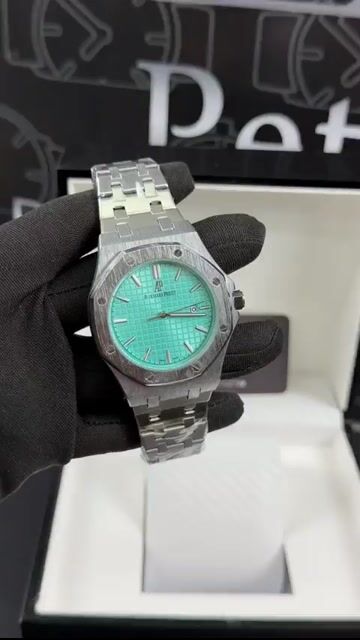 Video de Audemars Piguet Royal Oak 45mm - AÇO/Mostrador Tiffany
