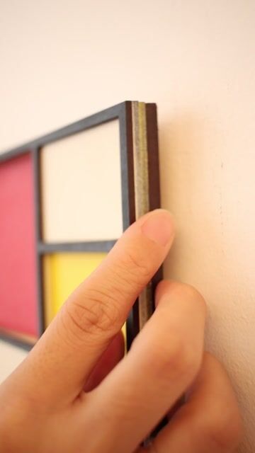 Vídeo de Composição Mondrian -- Bauhaus